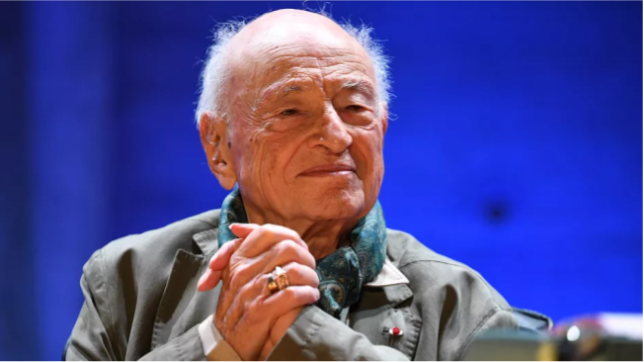 Edgar Morin, philosophe et sociologue, aspire à « un monde meilleur » ©BERTRAND GUAY / AFP