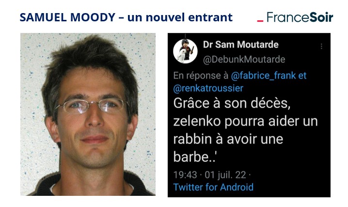 Harcelosphere 3 - Samuel Moody un nouvel entrant