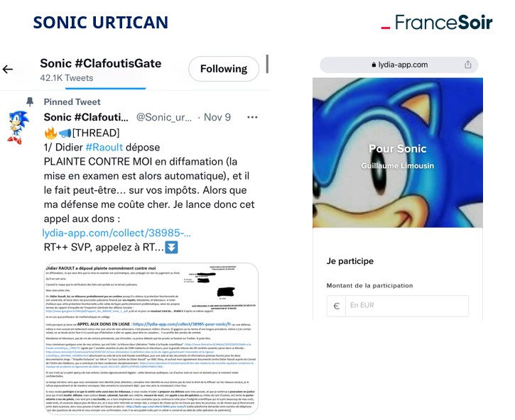 Harcelosphere 3 - Sonic cagnotte