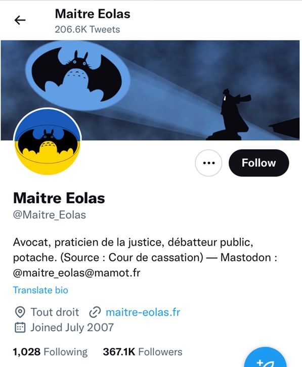 Harcelosphere 3 - Avocat Me Eolas ou encore Me Peltier