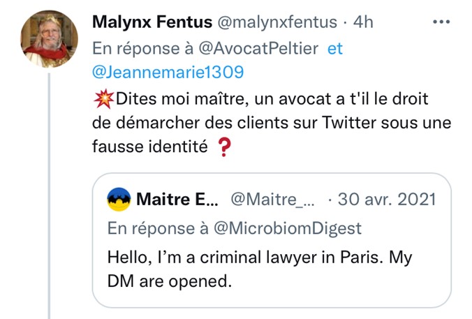 Harcelosphere 3 - Question à Me Eolas sur la déontologie