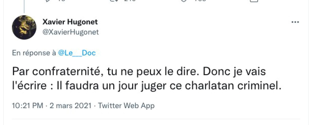 Xavier Hugonet jamais loin