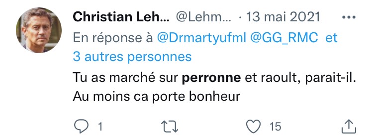 Dr Lehmann s'y met