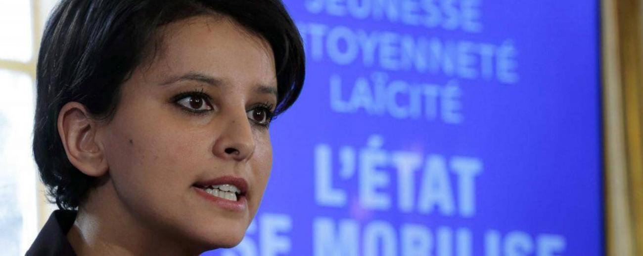 najat-vallaud-belkacem-ministre-education-ecoles-laicite-francesoir_field_image_de_base.jpg Najat Vallaud-Belkacem lors de son discours sur la laïcité et la citoyenneté à l'école le 22 janvier 2015.