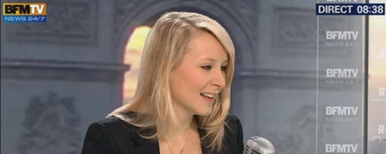 marion-le-pen-francesoir_field_image_de_base.jpg Marion Maréchal-Le Pen était l'invité de BFM/RMC mardi 3 février.