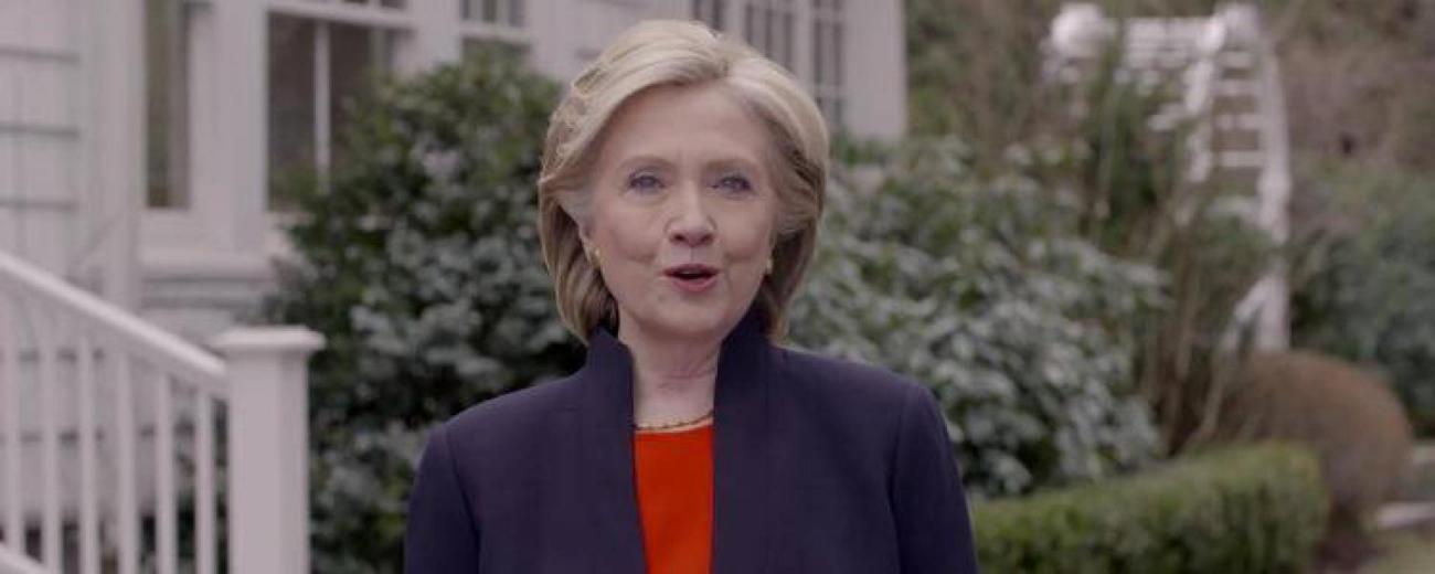 hilary-clinton-francesoir_field_image_de_base.jpg Hilary Clinton dans une vidéo.