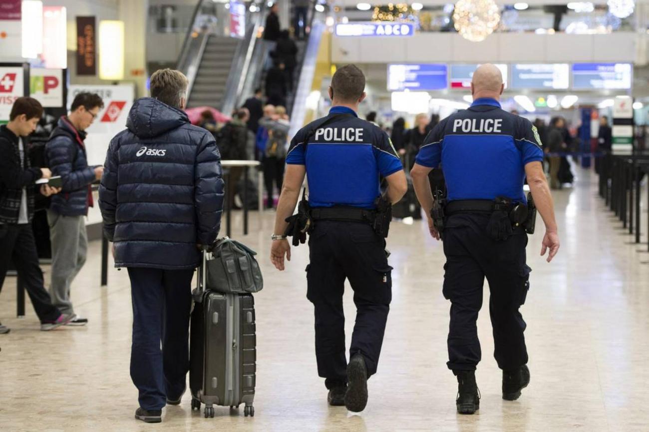 geneve-police-francesoir.jpg Suisse Genève Police Aéroport