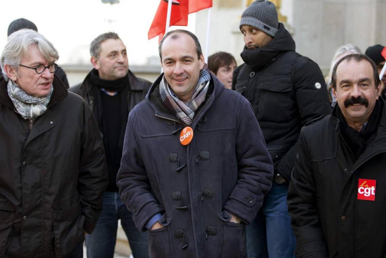 martinez-berger-mailly-cgt-cfdt-fo-reforme-travail-greves-contestations-francesoir.jpg Mailly (FO) Berger (CFDT) et Martinez (CGT).