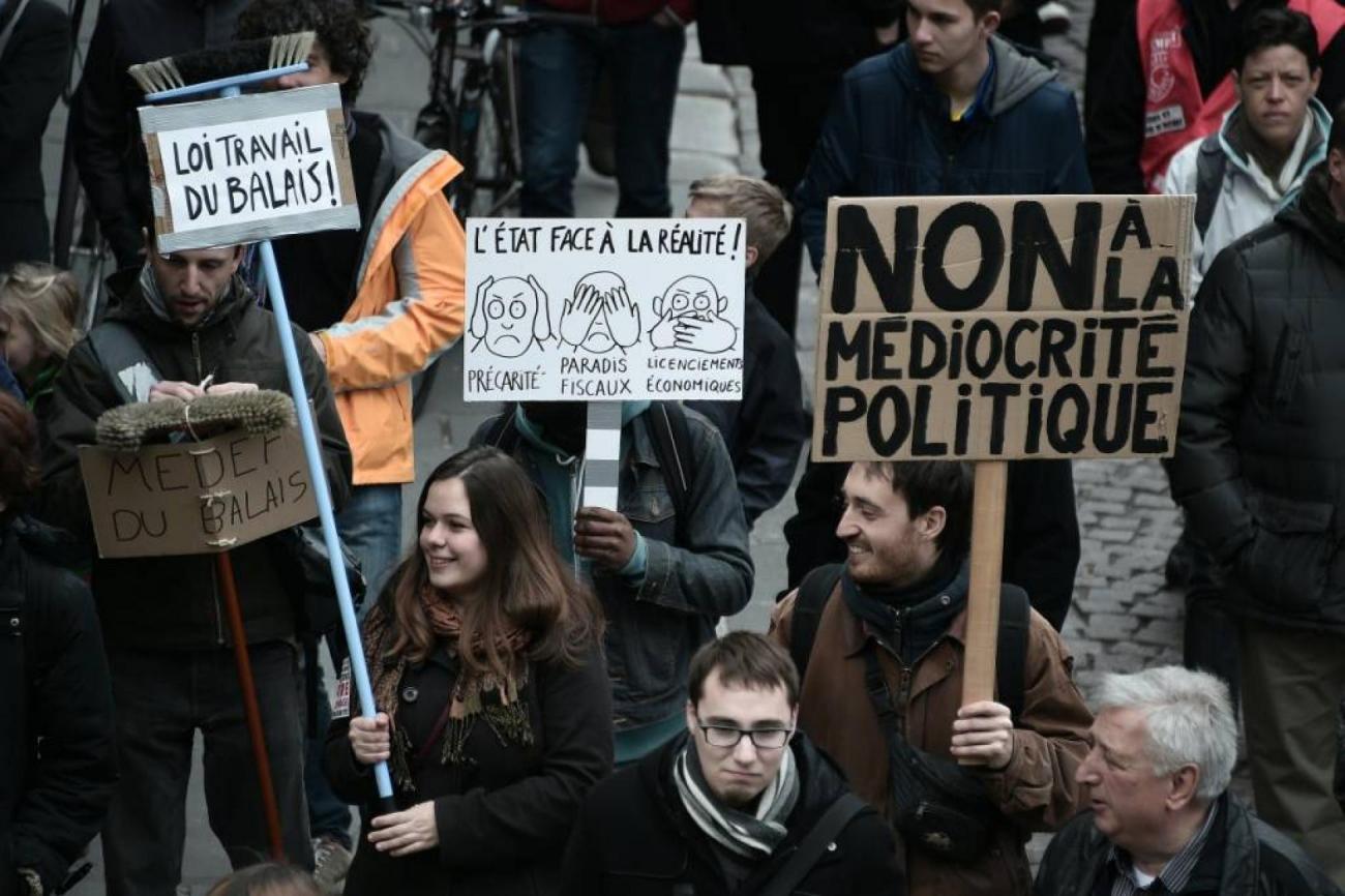 manifestation-francesoir_0.jpg Nouvelle journée de manifestation contre la loi Travail le 9 avril 2016.