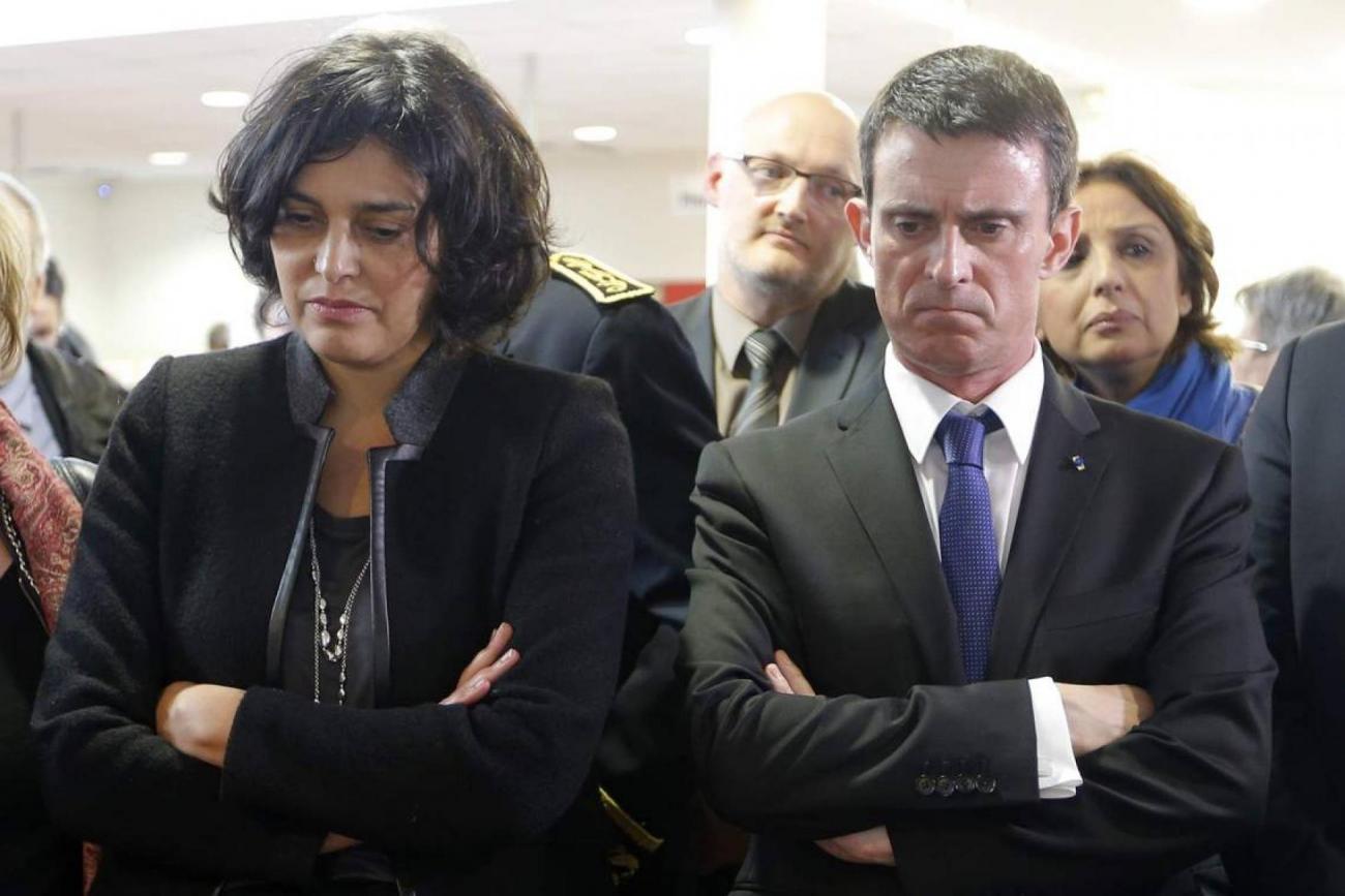 myriam-el-khomri-manuel-valls-reformes-travail-contestation-debats-syndicats-gauche-francesoir.jpg Myriam El Khomri et Manuel Valls.