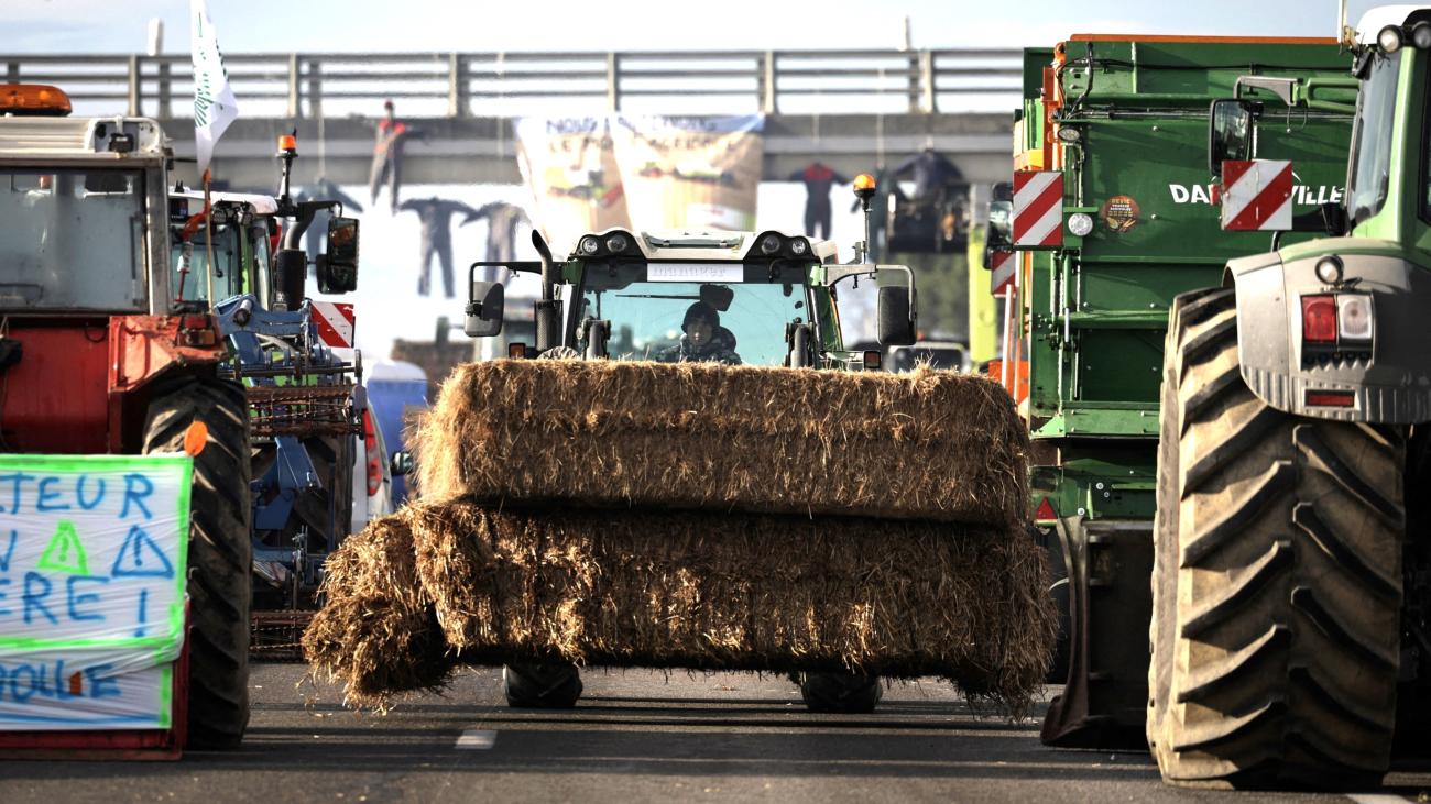 Blocage agriculteurs Carbonne