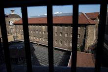 La prison de la Santé, le 10 septembre 2014 à Paris