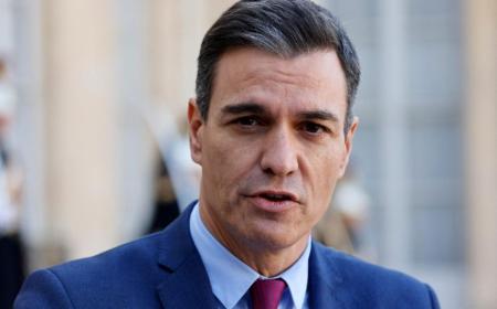 000_326l9be.jpg Pedro Sanchez, le Premier ministre espagnol, à l'Elysée le 21 mars 2022