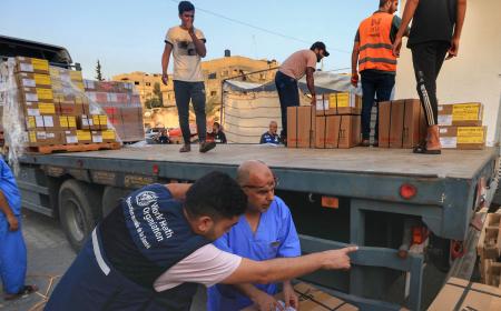 Crise humanitaire à Gaza Trina Banderas